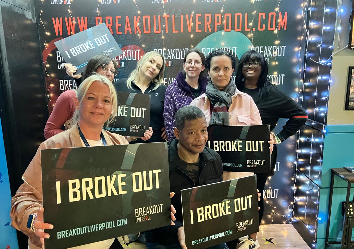 🔐🕵️‍♂️🔎 Ready to solve a mystery? Staff from our Mersey team enjoyed a wonderful team building exercise day this week at @breakoutlpl! Lots of new team members! The team all worked really well together to solve the puzzles and got out with plenty of time to spare.