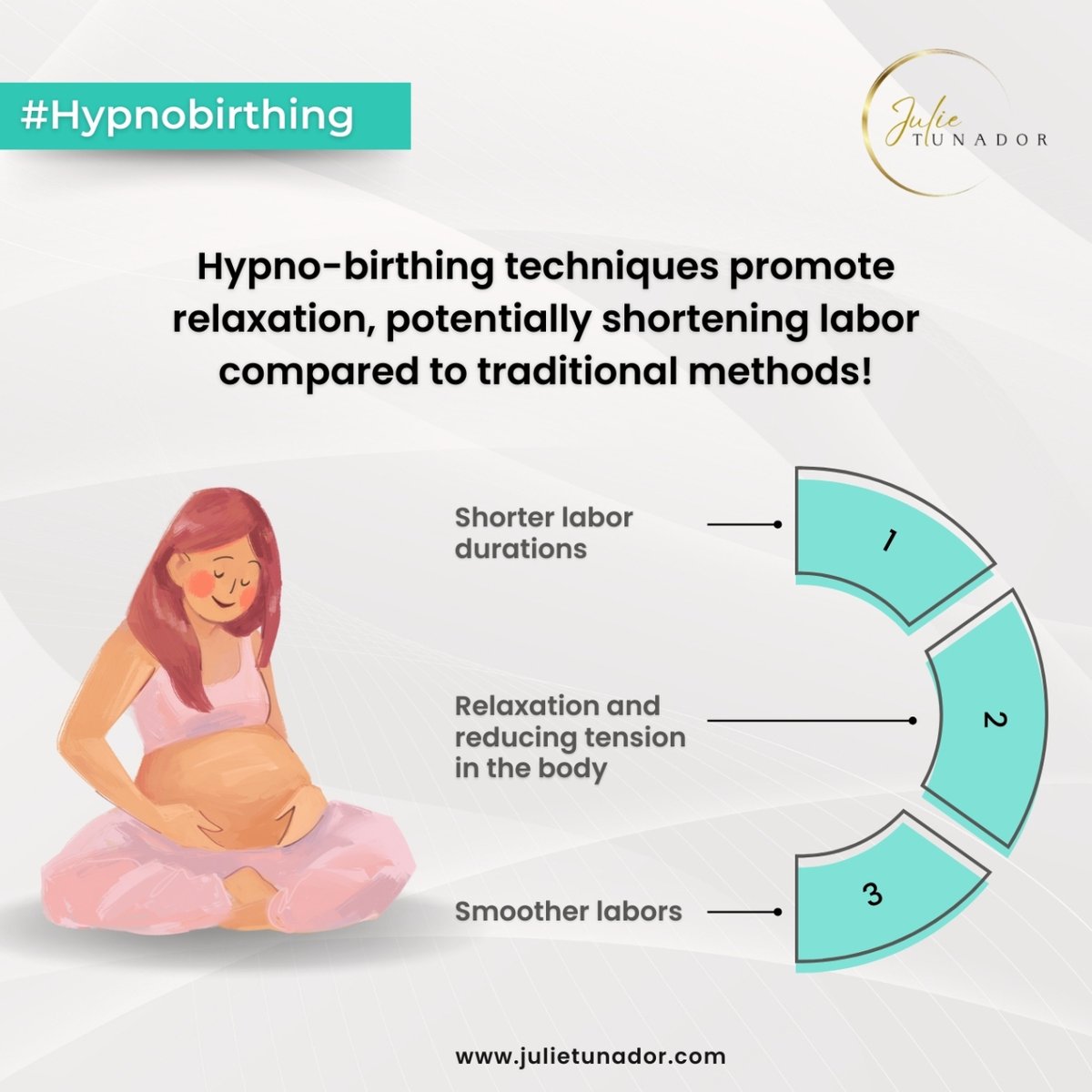 Exploring the transformative journey of birthing: Traditional vs. Hypno-birthing 🌟 Join me, Julie Tunador, as we delve into the empowering realm of birthing methods. Let's unlock the magic within! 🌟 #EmpoweredBirth #HypnoBirthing #NaturalBirth #MindBodyConnection #JulieTunador