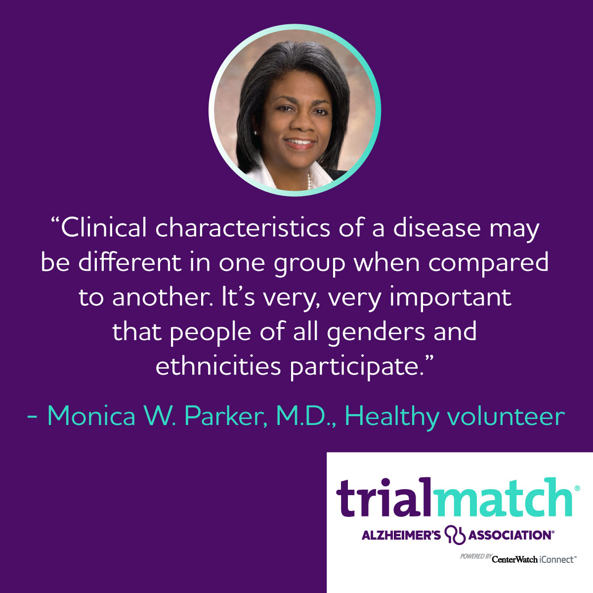 Older Black Americans are about twice as likely to have Alzheimer's or other dementias as older Whites. There's a critical need for Black clinical trial participants. Make a difference by joining @alzassociation TrialMatch today: alz.org/TrialMatch.