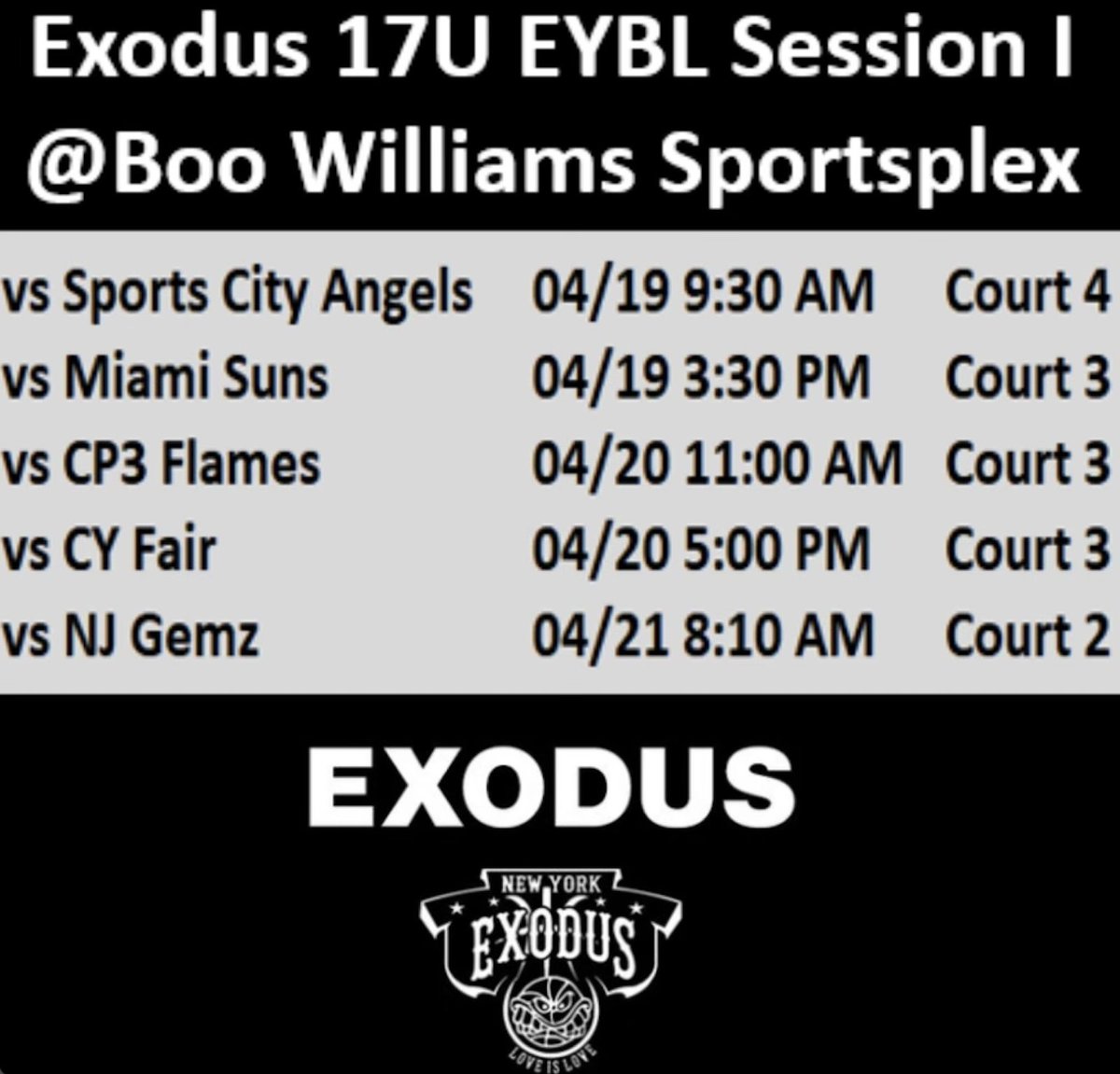 Good luck to Priyanka Ponnam '26 and @Exodushoops 17U EYBL down at Boo Williams this weekend. Pri had a great year for #Team53 and is poised for a huge spring/summer on the EYBL circuit. youtube.com/watch?v=lhFvPk…