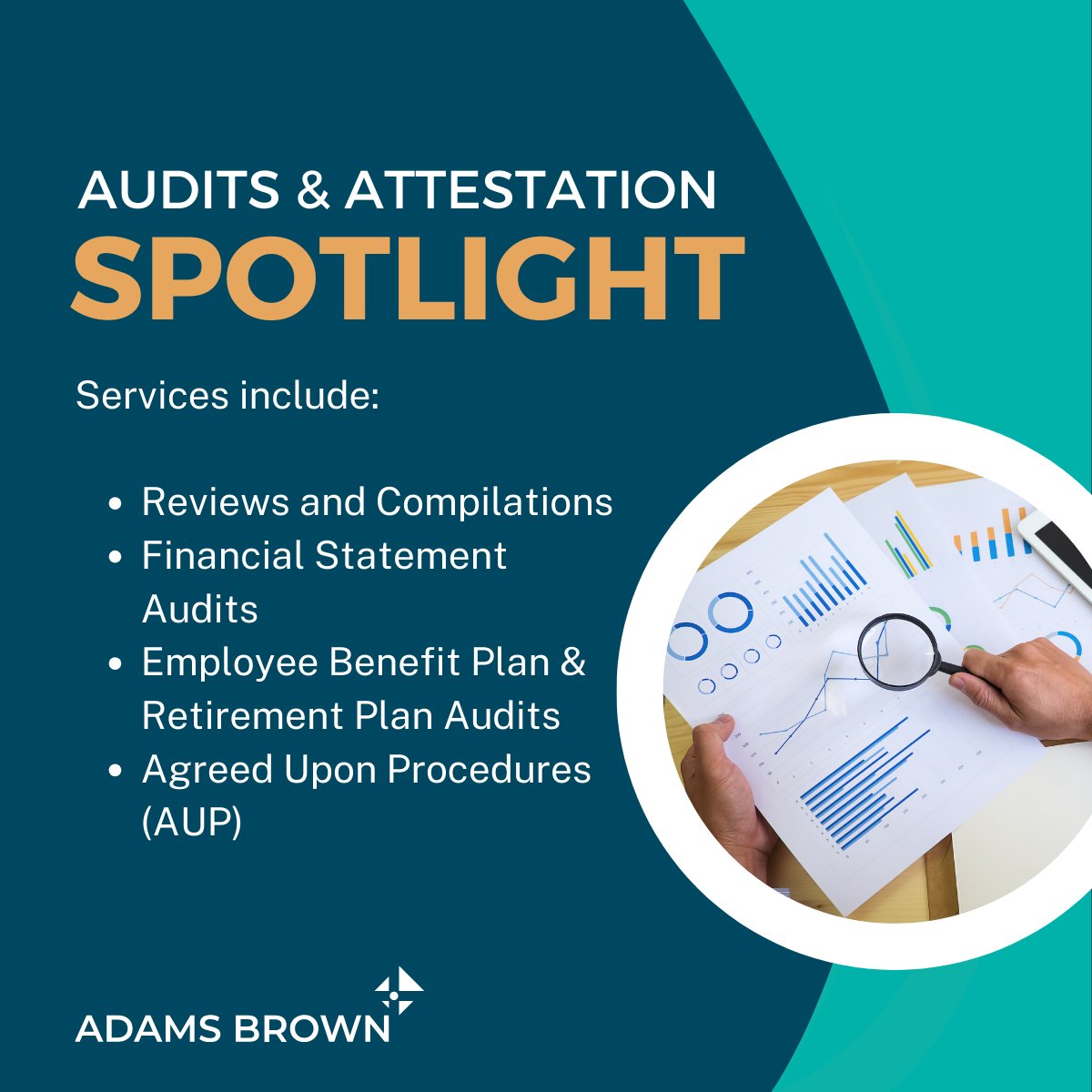 Audit and attestation services are available to help you identify inefficiencies and risks and discover new opportunities to protect assets or improve procedures, policies and profits.

>> hubs.la/Q02sPnt10

#audit #auditservices #auditing