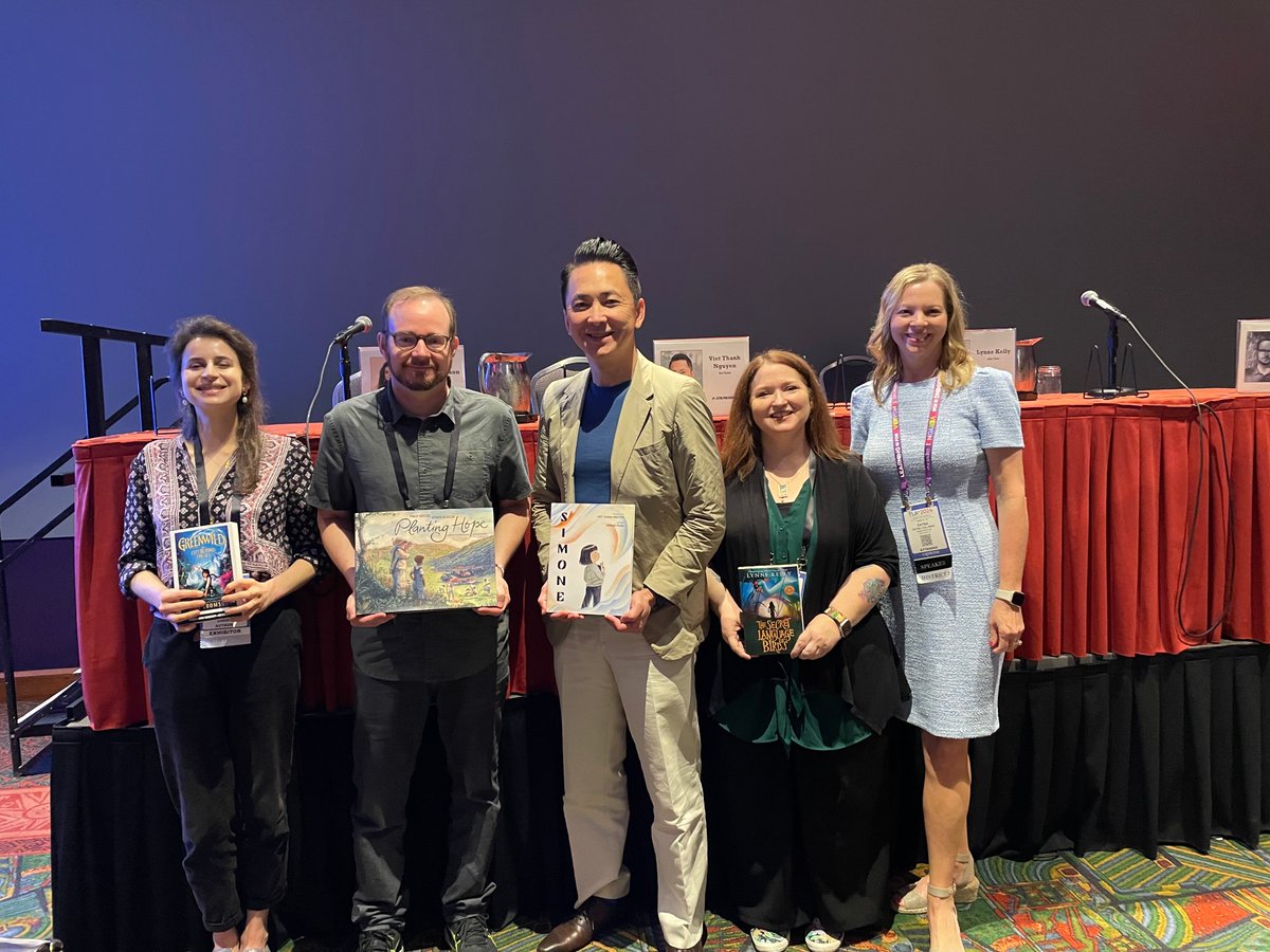 Great author panel discussing new books about the Environment and Ecology at #txla24!