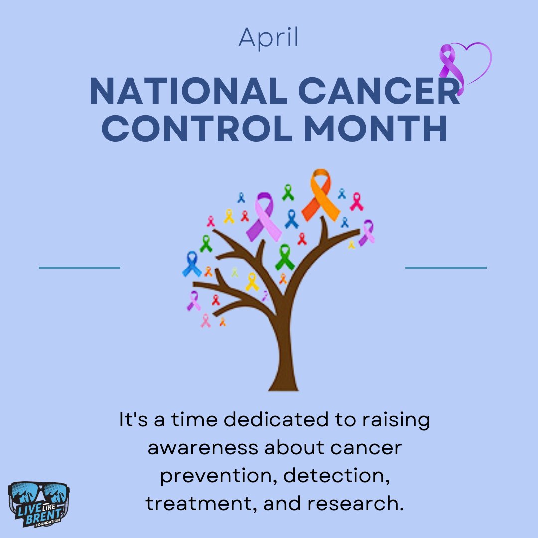 LiveLikeBrent's tweet photo. 💜April is National Cancer Control Month:
Join us as April is dedicated to educating about healthy living, reducing cancer risk, and supporting those affected. Let's unite to spread awareness, share information, and make a difference. https://t.co/BxSI9Fg9ee