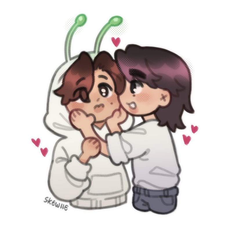 🥟🐿️ my alien <3 #hyunsung #skzfanart