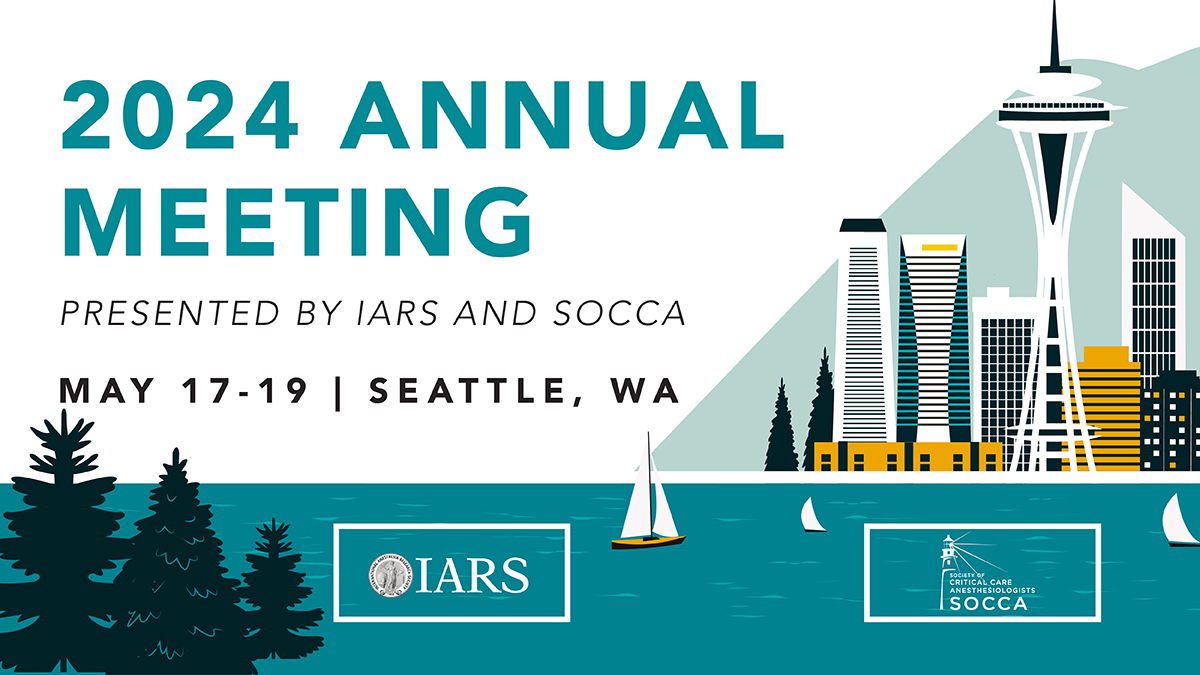 Access more sessions for early-career #anesthesiologists’ needs at the 2024 @Iars360 & @SOCCA_CritCare Annual Meeting, May 17-19, including the @eSASAnesthesia Scholars' Program on 5/18 & 2 days of dedicated sessions on 5/17 & 5/19. #IARS24 #Scholars24 tinyurl.com/24iarsesas