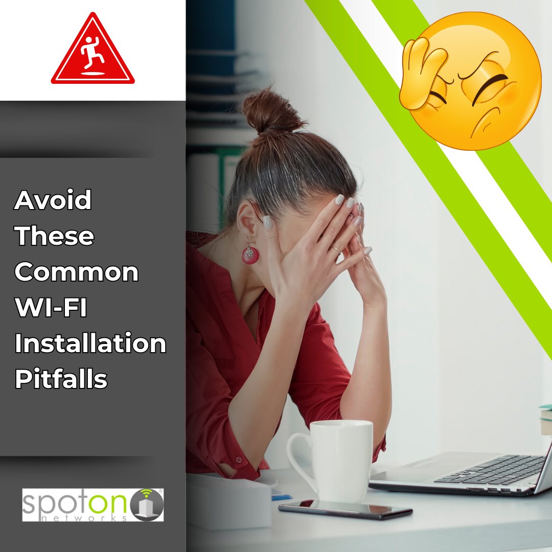 Facepalm-free Wi-Fi setup? Absolutely! 🚫🤦‍♀️ Navigate around the common pitfalls of Wi-Fi installation with #SpotOnNetworks. We’re here to ensure smooth streaming, not forehead creasing. #WifiInstallation #TechTroubleSolved #SeamlessSetup #ConnectivityCrisisAverted #MDUTech