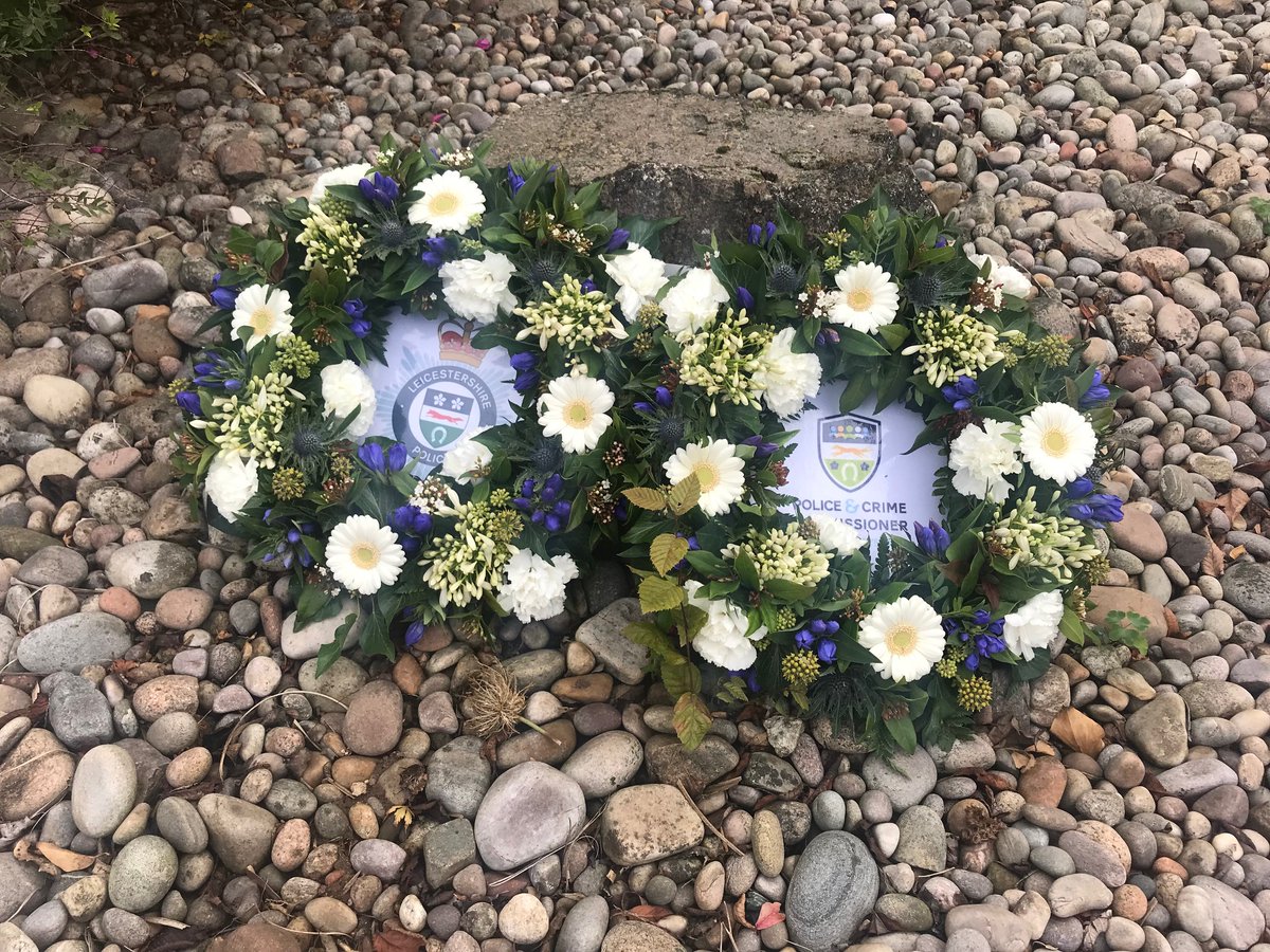 The Memorial Garden at @leicspolice HQ is a moving and tranquil place to remember the fallen. I'm pleased to see plans for its upgrading moving forwards.