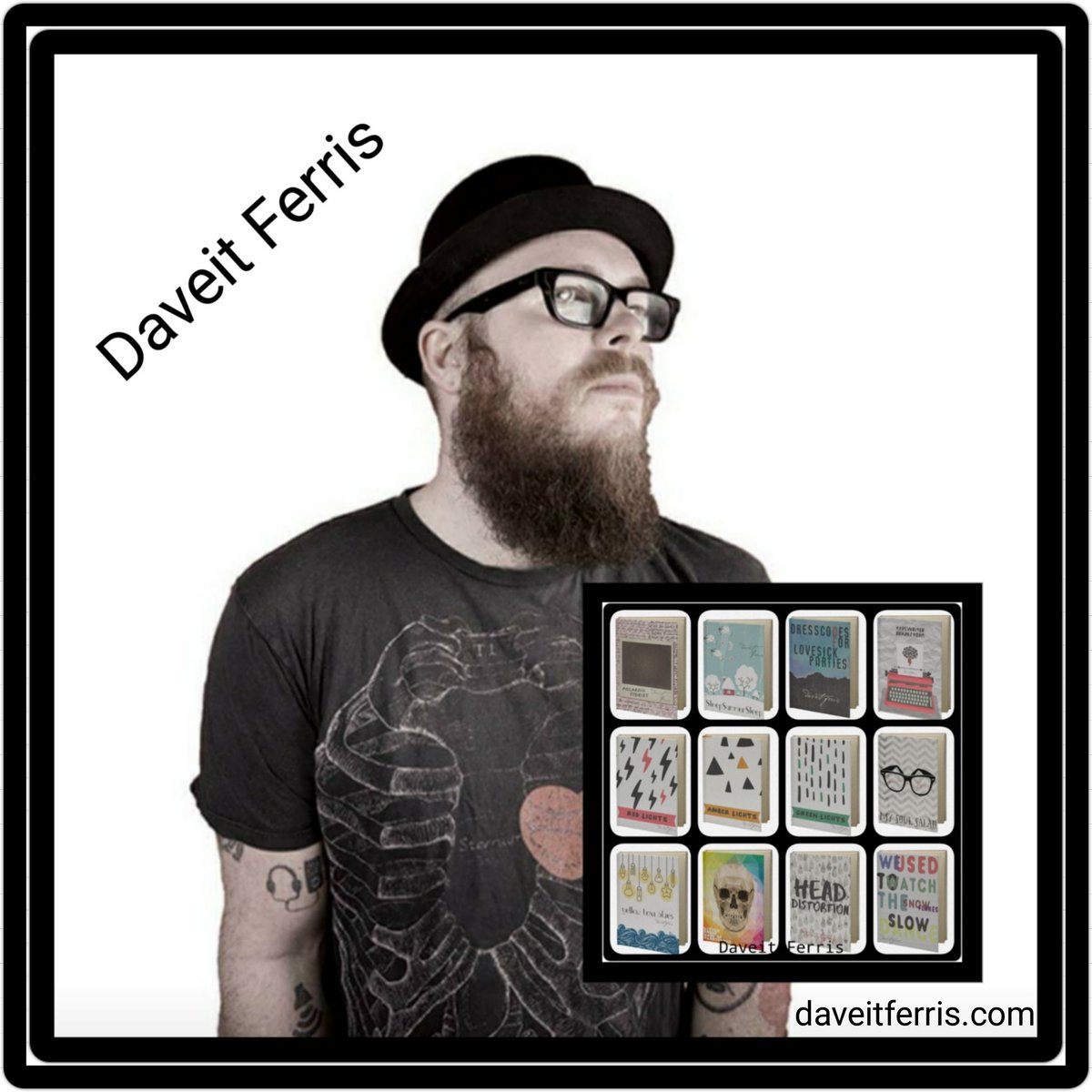 #PoemInYourPocketDay
All of #DaveitFerris' INCREDIBLE poetry books are downloadable. So, you can carry his poems in your pocket every day on your phone. Pick yours up at daveitferris.com today!!!  #NationalPoetryMonth #Poetry #Poem #Poems #Poet #PoetryBooks