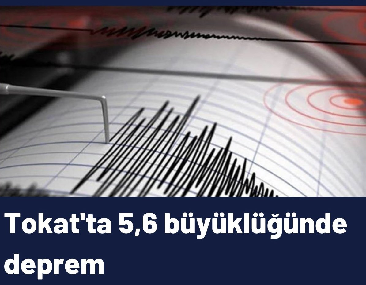 Geçmiş olsun Tokat! Tokat/Sulusaray merkezli 5.6 büyüklüğünde yaşanan depremde can kaybı olmamasını Yüce Allah’tan niyaz ederim. Rabbim ülkemizi, milletimizi her türlü afetten, kötülükten, şerden muhafaza eylesin. #Tokat #deprem