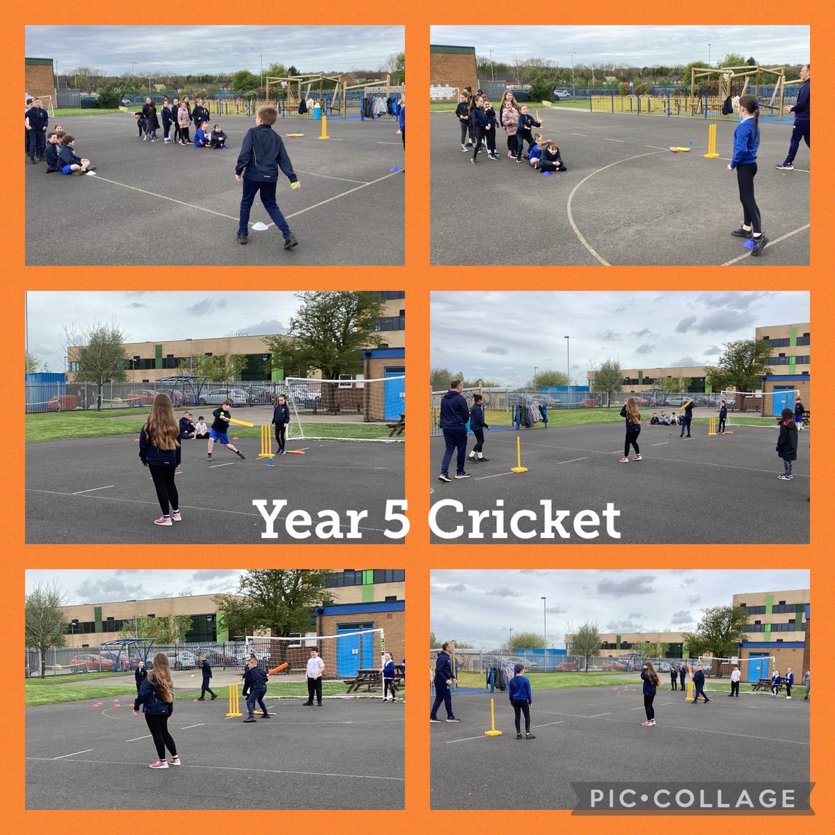 Year 5 had a great time improving their cricket skills! 👌👏👏