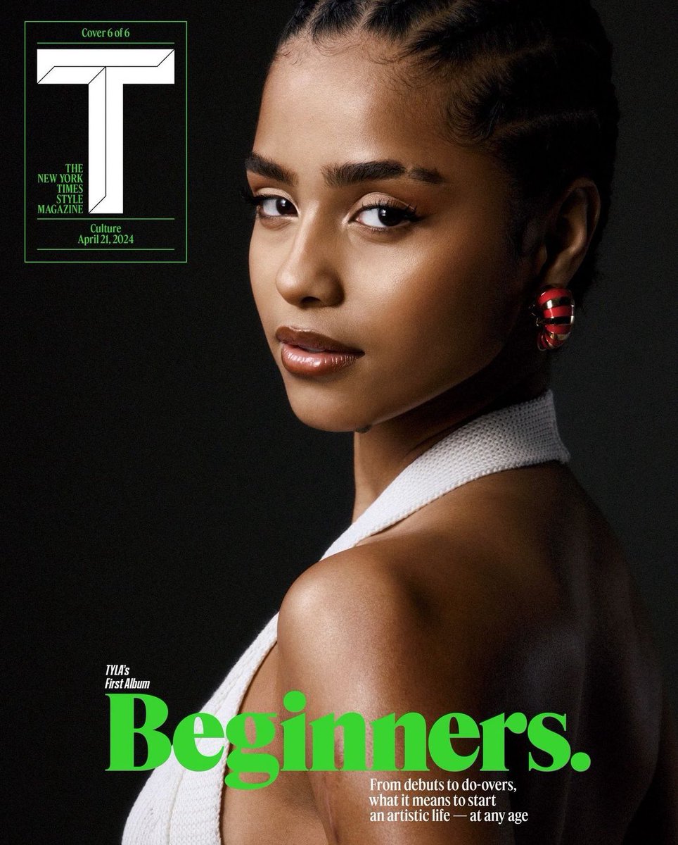 Ice Spice and Tyla cover T Magazine’s Beginners issue. 📸: Shikeith