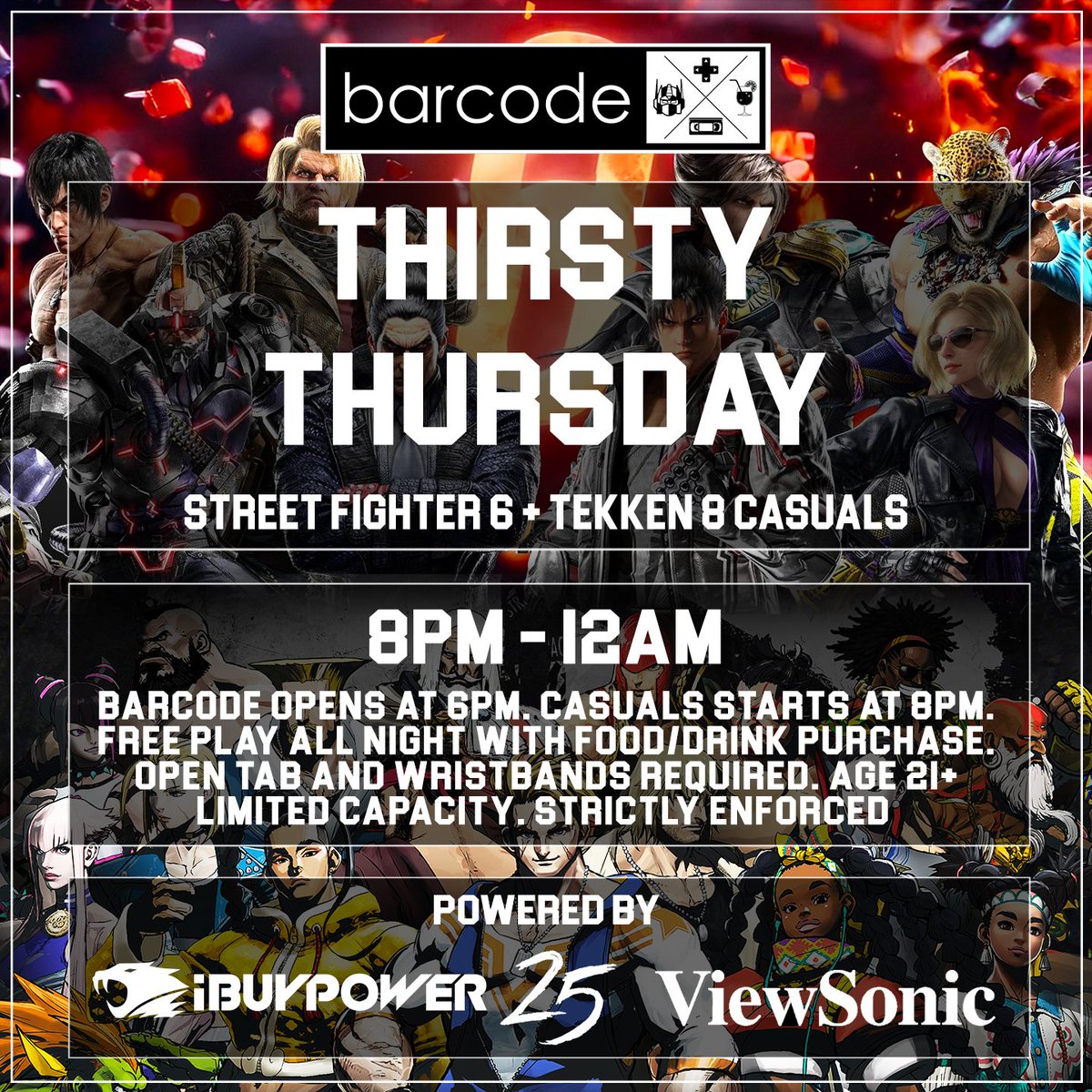 BarcodeOC's tweet photo. Thirsty Thursday is here! Taxes are done and it's been a very long week. Don't make eye contact or stand next to me unless you want a shot of Jameson! https://t.co/hcCbzNakF7