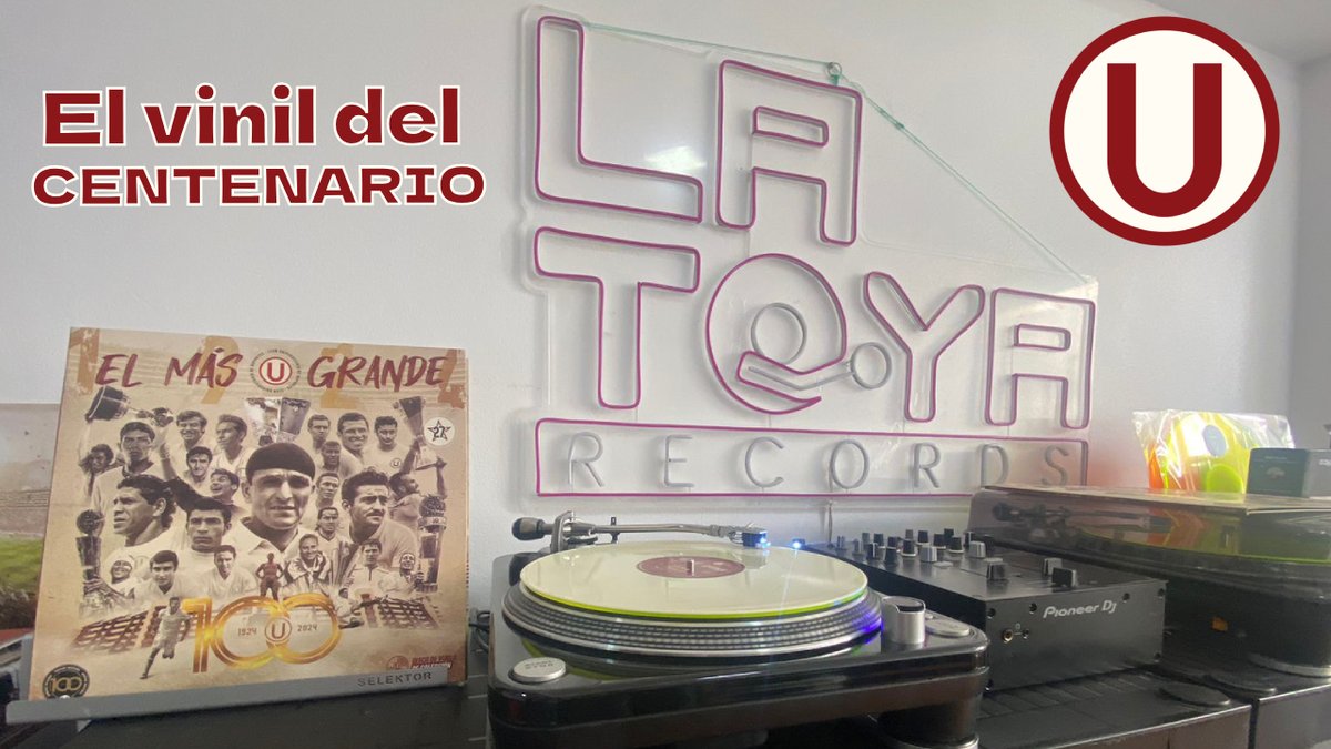 El VINIL del CENTENARIO - Conociendo los detalles del producto - Cultura Musical

youtube.com/watch?v=EYfh7v…

#Universitario #UniversitarioDeDeportes #ydaleU
#EIMásCampeón #SociosAdherentes #SociosCremas
#SúmateComoSocioAdherente #UniversitarioCampeón #Los100DeUNIVERSITARIO