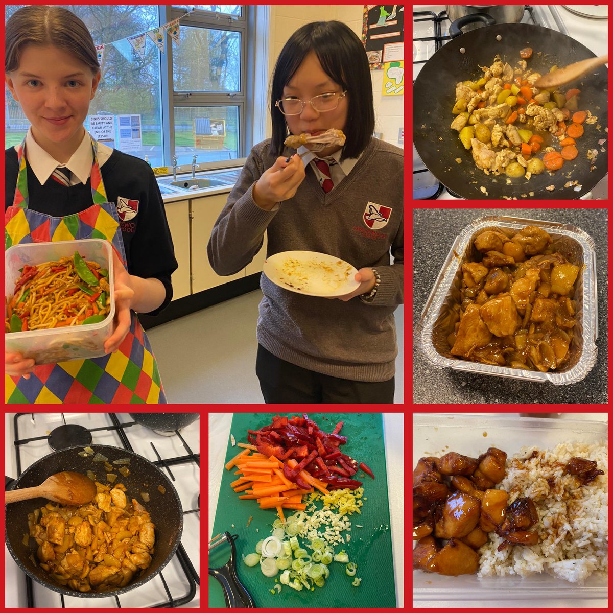 lawnswoodschool's tweet image. Y10 #GCSEFoodTechnology students have cooked their chicken pieces today #FutureChefs