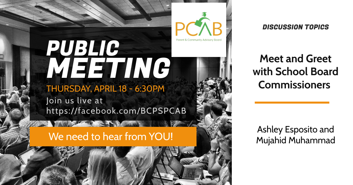 Parent and Community Advisory Board (PCAB) tweet media