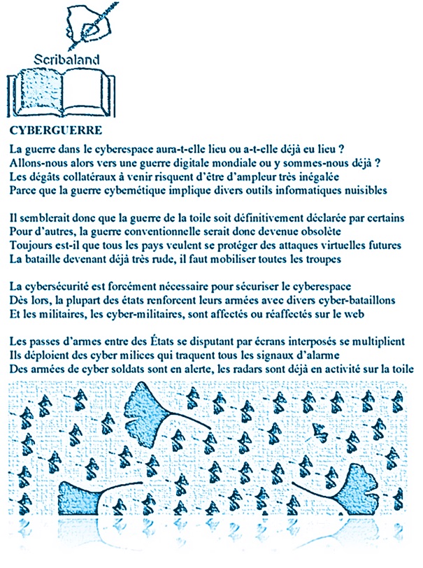 scribaland's tweet image. #Scribaland CYBERGUERRE
Les cyberattaques minent le cyberespace mondial!#encrier #encyclopaedia #encyclopedia #encyclopedie #enligne #enseignant #enseignants #enseignante #enseignantes #enseignement #enseignements #enseigne #enseigner #ereader #ereaders #ereading #etudie #etudier