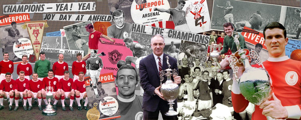 OldLFC_Colour's tweet photo. 60 years ago today - @LFC champions for a sixth time 🔴🏆👍 https://t.co/TJu1zzYliQ