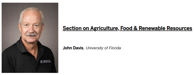 Congratulations to John Davis @UF_IFAS on election as AAAS Fellow! ⬇️
