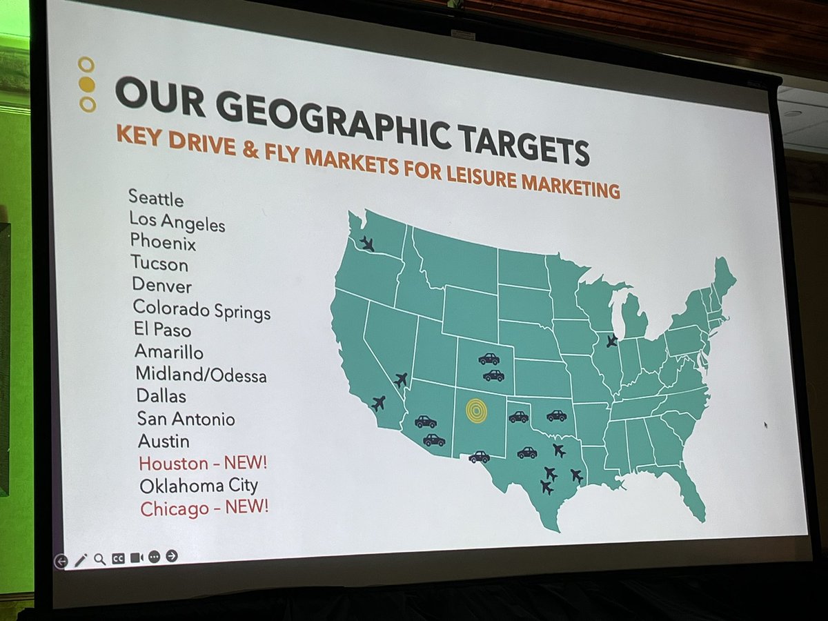 Houston and Chicago are new geographic target markets for .@VisitABQ #IKnowPeopleWhoLiveThere