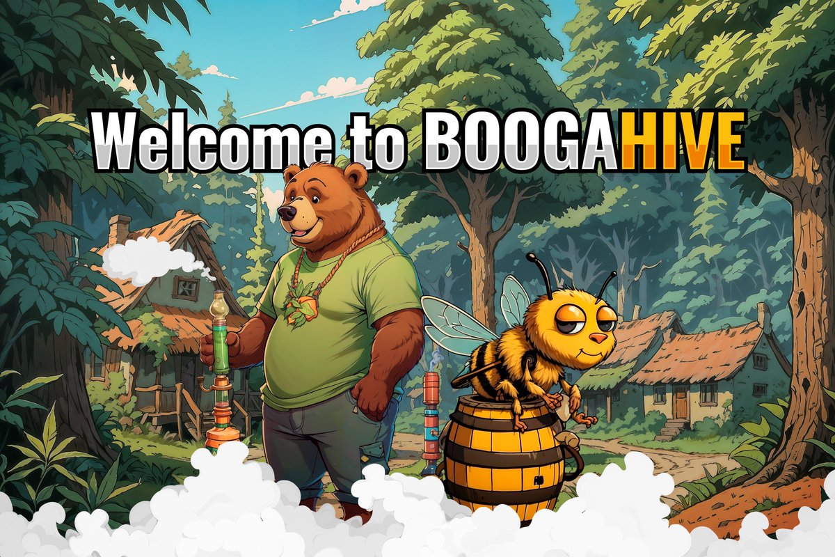 BoogaHive's tweet photo. Henlo beras &amp; bees🐻⛓️ https://t.co/hhj19NGqq2