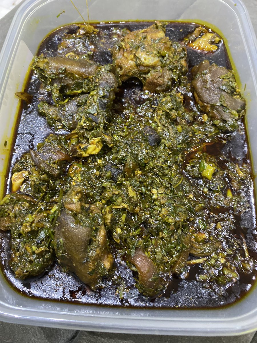 I sell really nice and tasty Afang soup in Abuja. Kindly patronize me. 2.4L 17,000 3L 20,000 5L 25,000
