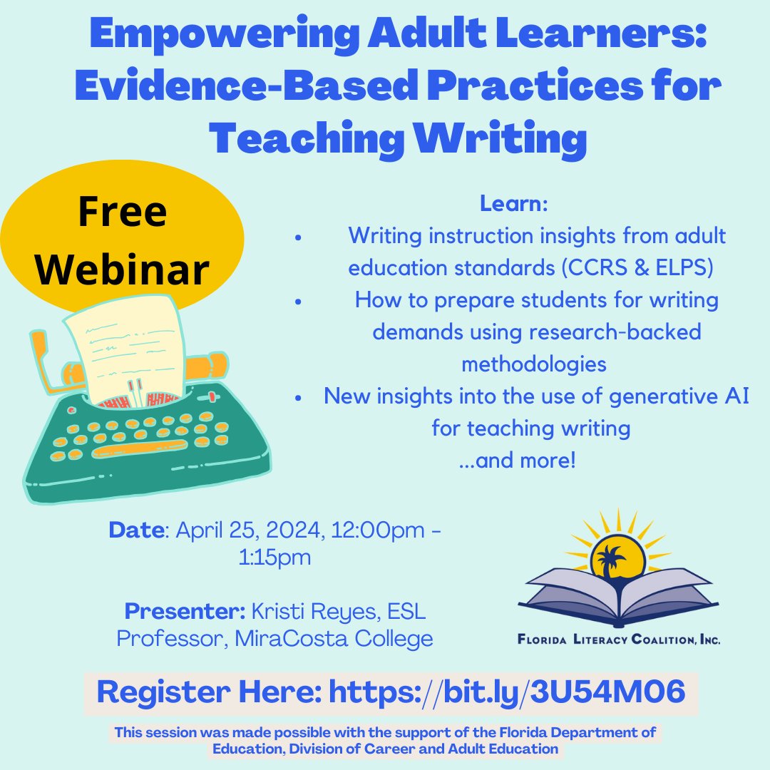 Florida Literacy Coalition tweet media