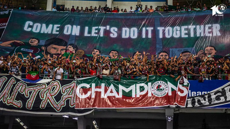@mohunbagansg @JioCinema @Sports18 @Vh1India Together we did it #JoyMohunBagan
More to come ,more to win,more to cry ,more to laugh,most importantly more to be intact