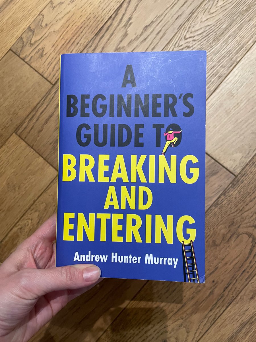 This bloody gem is out in May and you should pre order it to keep up with the cool cats. @andrewhunterm has written something so funny and clever, you will want to give him a badge (just buy his book instead) 📚