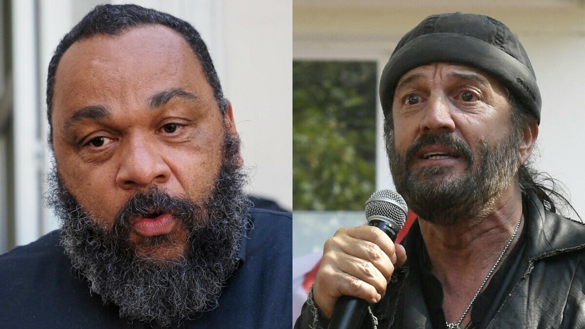 BFMTV's tweet photo. "France libre": Dieudonné et Francis Lalanne font liste commune pour les élections européennes
https://t.co/2CJWL37Csn https://t.co/YHyMXQsK8H