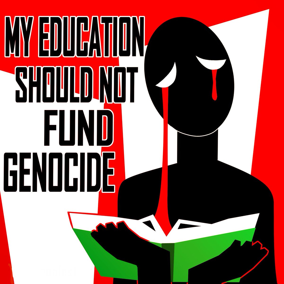 Long live the power of student protests. All eyes on Columbia as the students calling for divestments in the bombings, murder and genocide are ARRESTED for simply standing on the side of anti-genocide. YOUR INSTITUTIONS ARE USING YOUR MONEY TO BOMB CHILDREN.