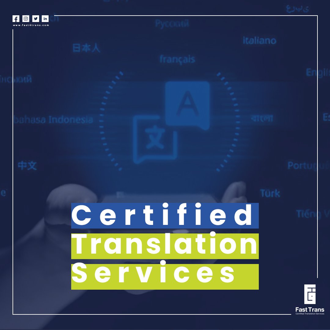FastTrans21's tweet image. Fast Trans offers certified translation services accredited with ISO 9001, guaranteeing accuracy and precision for all your documents.
#Translation #ISO9001 #Fast_Trans