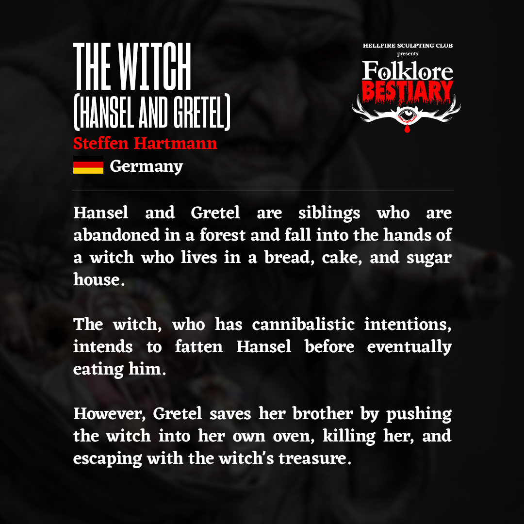 17: The Witch (Hansel and Gretel) 
by <a href="/hartmanns_art/">Steffen Hartmann</a>

Folklore Bestiary series