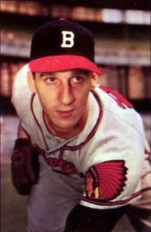 BarryVee's tweet photo. Today is the 103rd anniversary of the birth of former @MLB pitcher Warren Spahn (1921). He came to the #BostonBees after signing as an amateur free agent in 1940. He pitched 21 seasons, pitched in 3 #WorldSeries & won 20 or more games 14 times. Elected to MLB HOF in 1973. https://t.co/7AMNOAZLPW