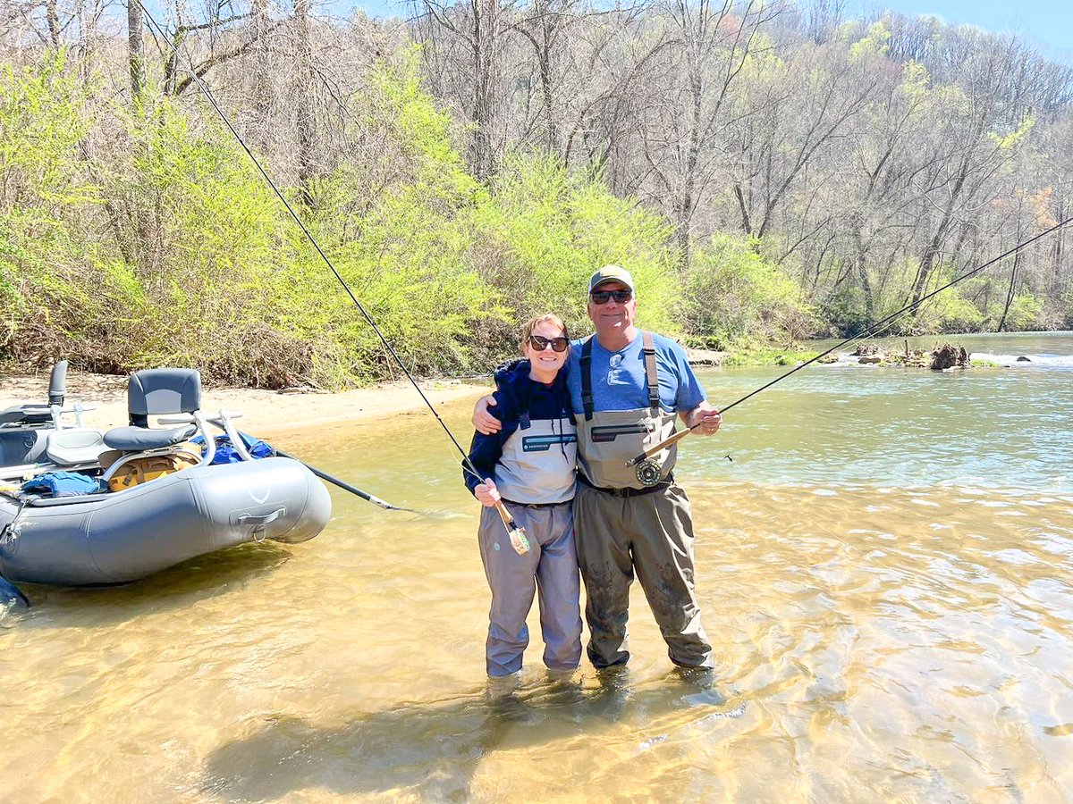 The best catch? Seeing those post-fishing grins after a @jessebrownsclt guided trip 🤩🎣