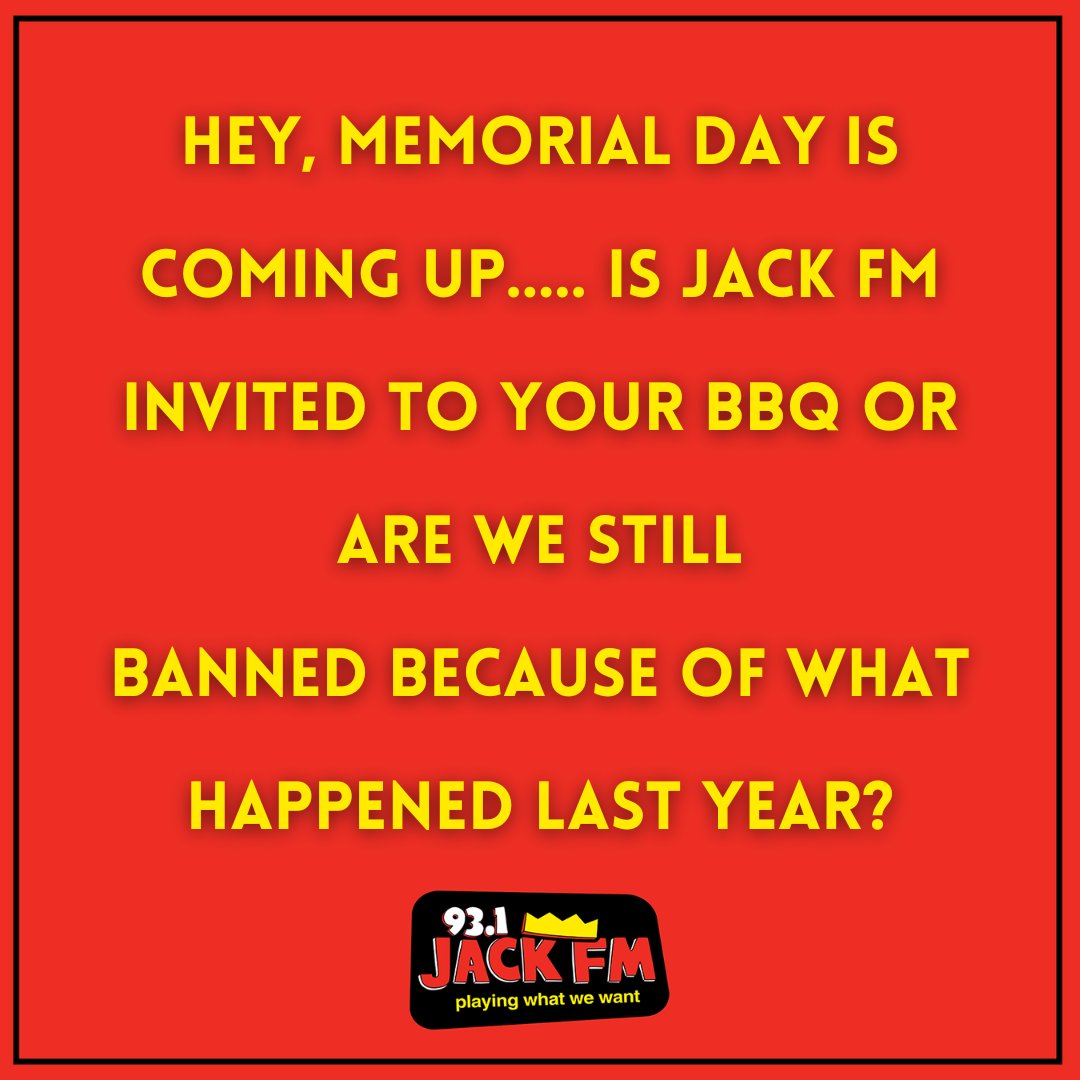 what? we like to plan early.... #vacation #931jackfm #36daysaway #memorialday