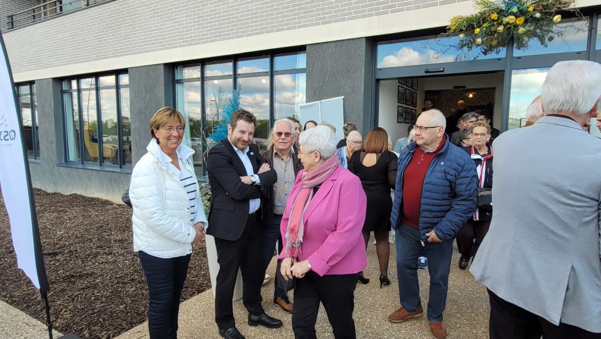 Passage rapide à #Elbeuf ce soir avant le #ConseilMunicipal de #Caudebec pour participer à l’inauguration officielle de la nouvelle résidence seniors services #CosyDiem sur la voie sur berges #seniors #Normandie #Rouen #Metropole