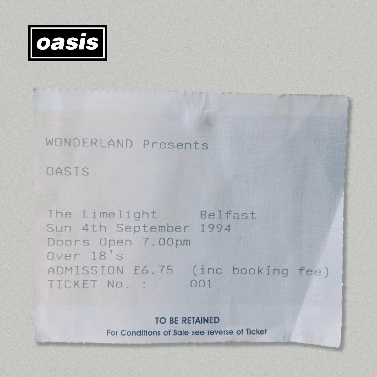 Released in April 1994, @Oasis have marked the 30th anniversary of 'Supersonic' with a special live version that was captured at Limelight, Belfast in September of the same year. Mastered by @BazzaGrint. Released via Big Brother Recordings. #AIRmastering #AIRstudios