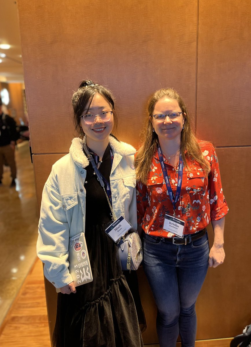 Fantastic start to day 2 of #SRCKC24 with a Tandem Talk (where PI & trainee take the stage together!) from @KoutmouLab and @Minli11111 from @UMich! #RNA #research