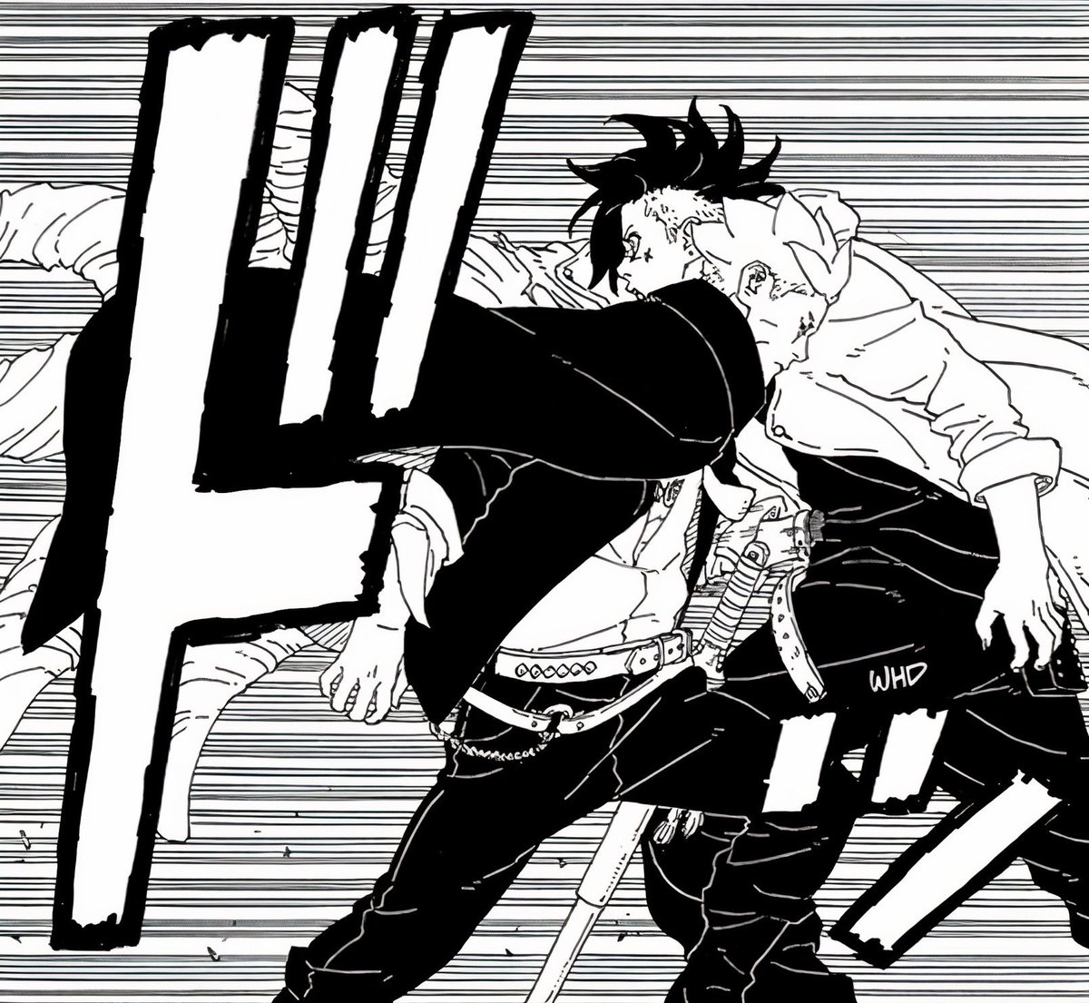 I’m sorry but Kawaki’s been turned into a punching bag lately. Bro can’t win one fight🤣😂!