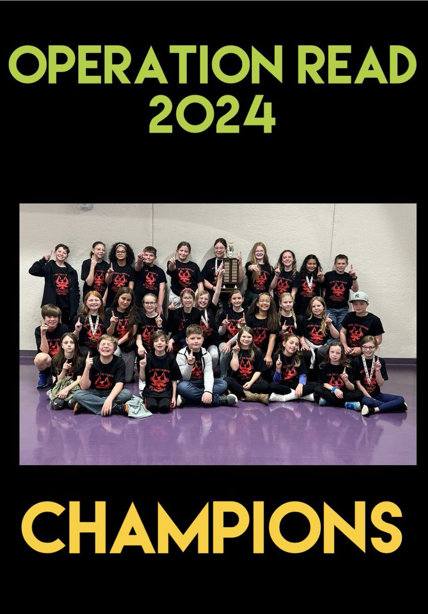 Congratulations to @awiesegibson and our @FVFirebirds1 on their BACK TO BACK 1st Place Finish!! 🏆

Shoutout to Shyanne, Harper, Aubrey, Kinsley, and Mackenzie for their hard work in the sudden death round today! 🤩

#bpsne #TeamBPS