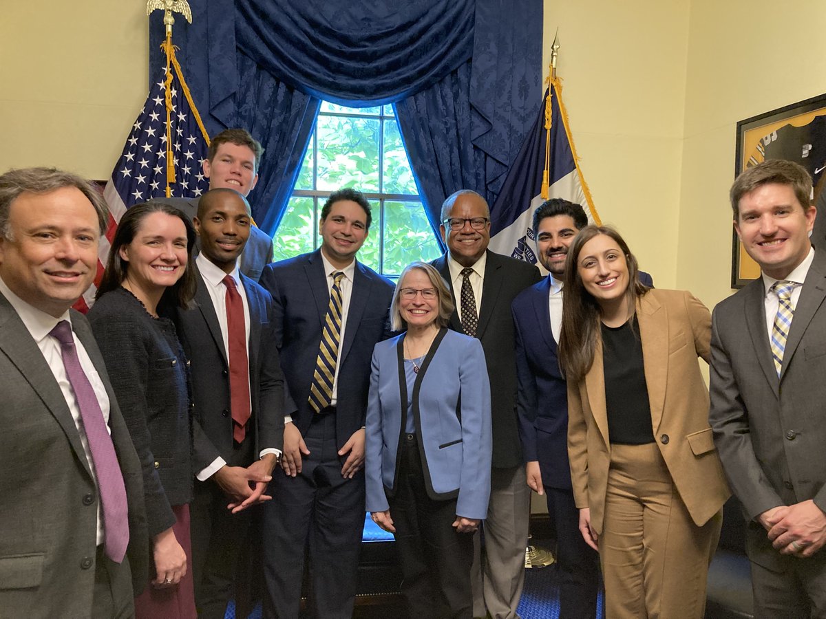 Great discussion with @RepMMM on #veterans eye care, #Medicare and #priorauthorization with Iowa ophthalmologists and past Academy president Dr. Keith Carter. #myf2024