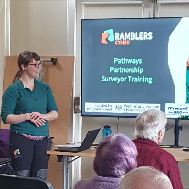 Over the last few weeks, we've been delivering our Pathways Partnership training with @CarmsCouncil . Volunteers now have the knowledge and skills to survey local Public Rights of Way. Thank you to everyone who is helping with this exciting project #walking #paths #outdoors