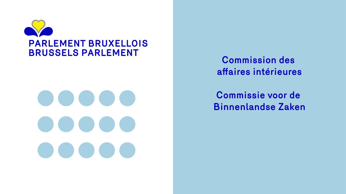 À l'ordre du jour de la commission affaires intérieures : weblex.brussels/display_pdf.ph… Op de agenda van de commissie binnenlandse zaken : weblex.brussels/display_pdf.ph… Live 🎦 parlement.brussels/youtube