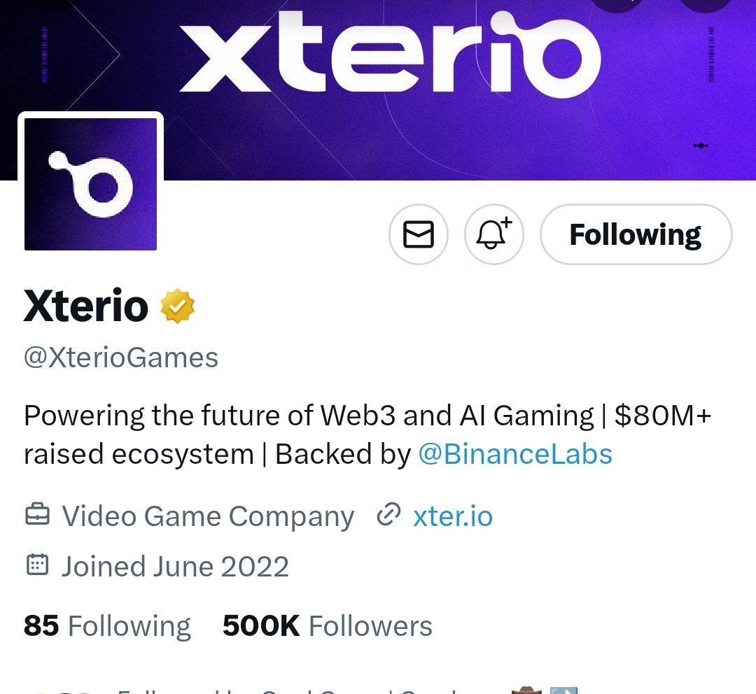 I would be farming $XTER and @SenderLabs like a mad man from today because they are backed by @BinanceLabs IF YOU HAVE LESS THAN 500,000 @SenderLabs POINTS, DO THIS FOR A BOOST 👇 ♥️ + ♻️ + REPLY $XTER ♥️ + ♻️ + REPLY $BUBBLE ♥️ + ♻️ + REPLY $TRIP ♥️ + ♻️ + REPLY $SOMO ♥️ + ♻️ +