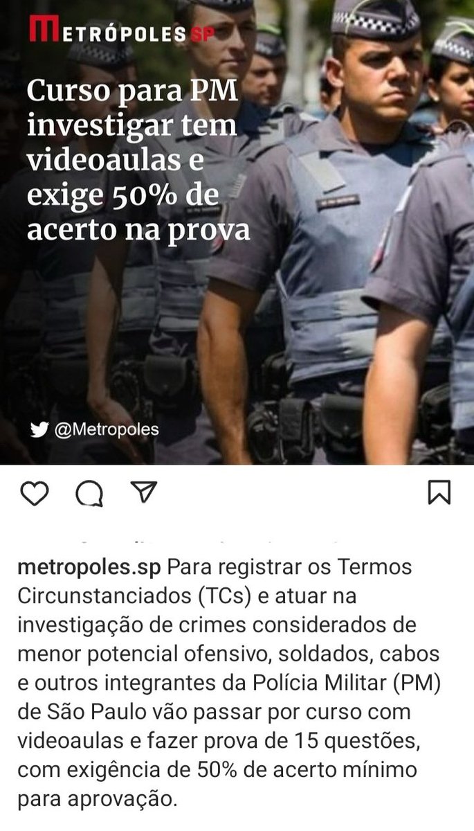 #TarcisiodeFreitas quer colocar #policiamilitar investigando crimes!
são despreparados em ações de combate ao crime imagina investigando!