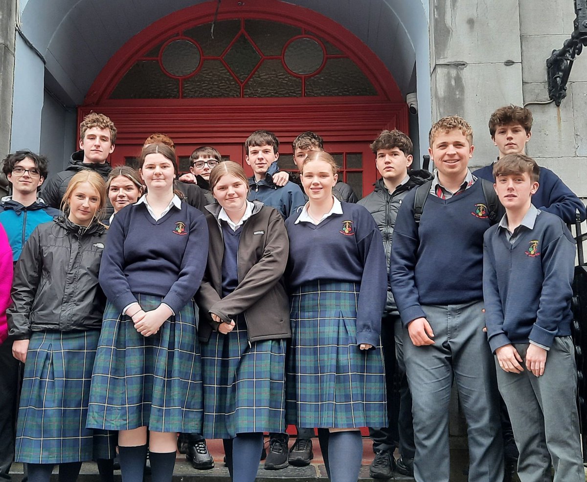 The TY Media Production class had a great day at the Belltable Theatre watching their short film as part of the Catalyst International Film Festival.