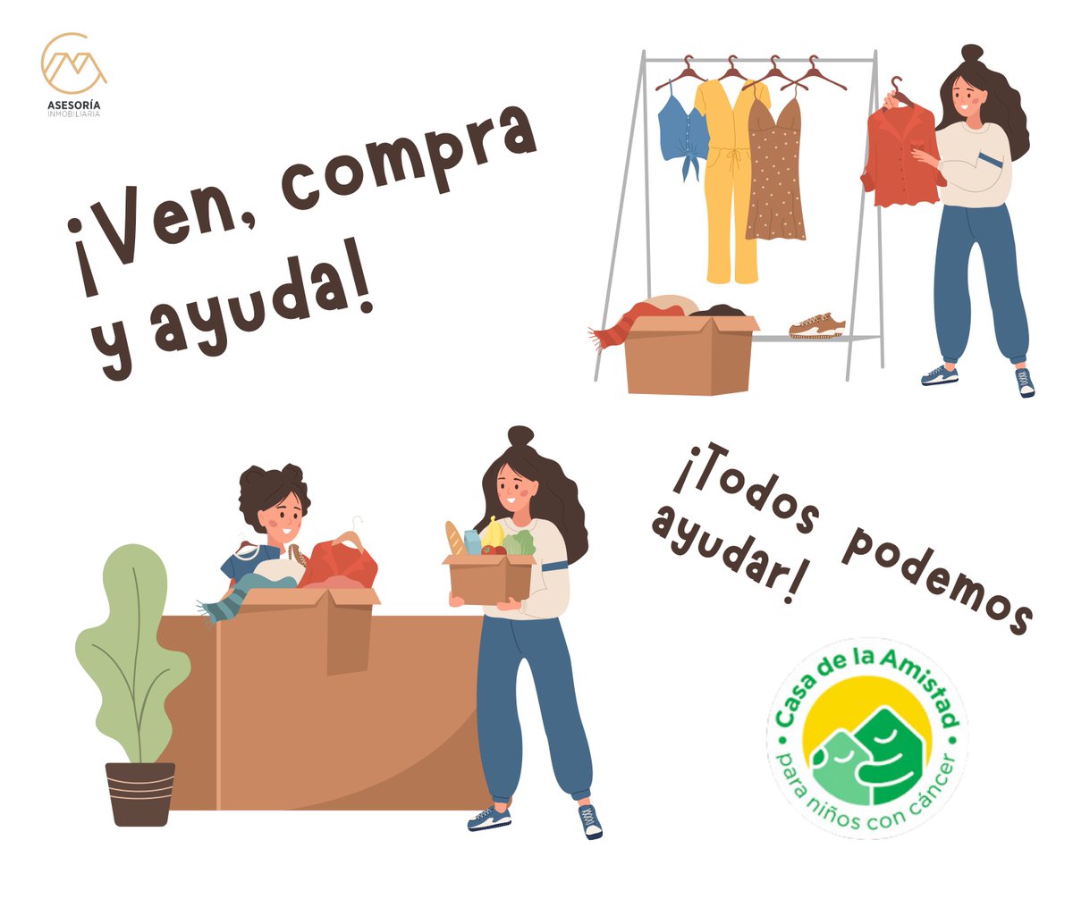 CrisInmuebles's tweet photo. ¡No te lo pierdas! Mañana 19 de abril comienza nuestra Venta de Garage con Causa en favor de los niños de "Casa de la Amistad" https://t.co/MJdeLKJRJU