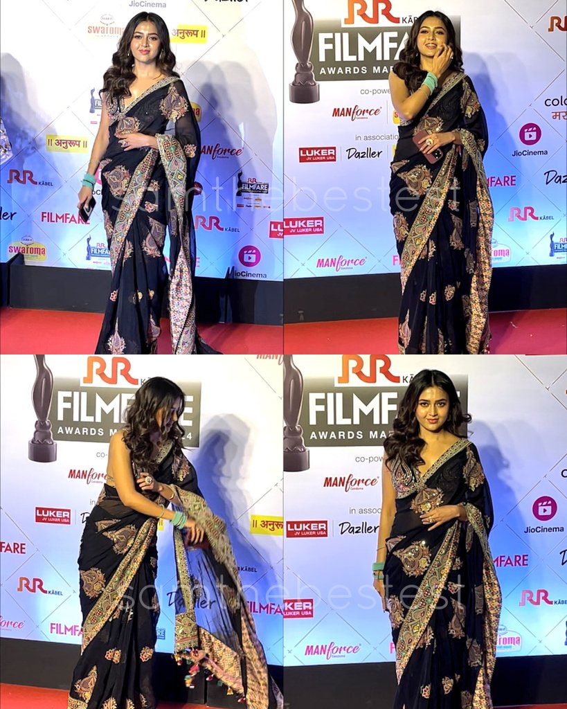 #TejasswiPrakash at #Filmfare Marathi 2024 #TejaswiPrakash