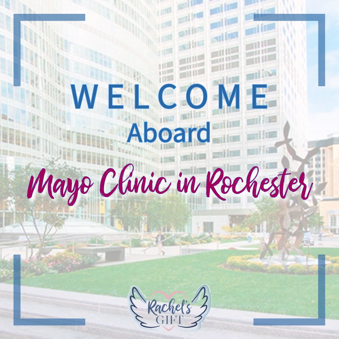 Give a warm welcome to our 100th Partner Hospital - Mayo Rochester! We are so excited to be partnering with them! We had the best time training their amazing staff! 

#rachelsgift #lifeafterloss #stillbirth #miscarriage #unitedbyloss