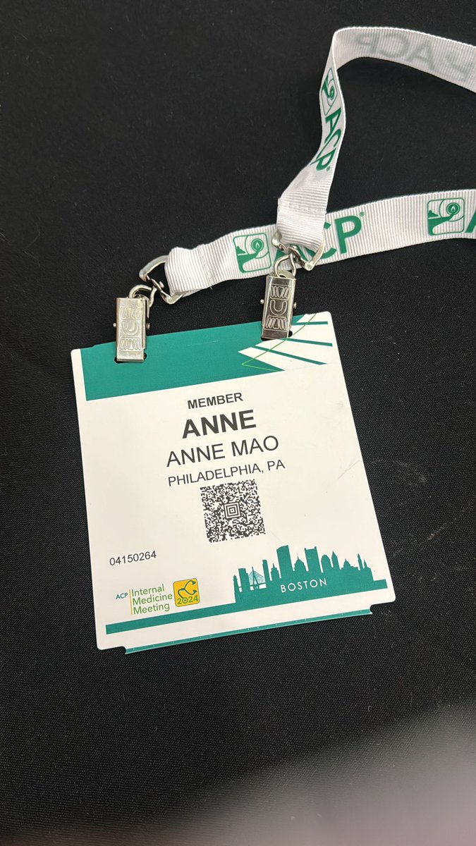 It’s the season of conferences! Made it to <a href="/ACPIMPhysicians/">ACP</a>. Excited to attend for the first time and also help out with some POCUS workshops! #IM2024
